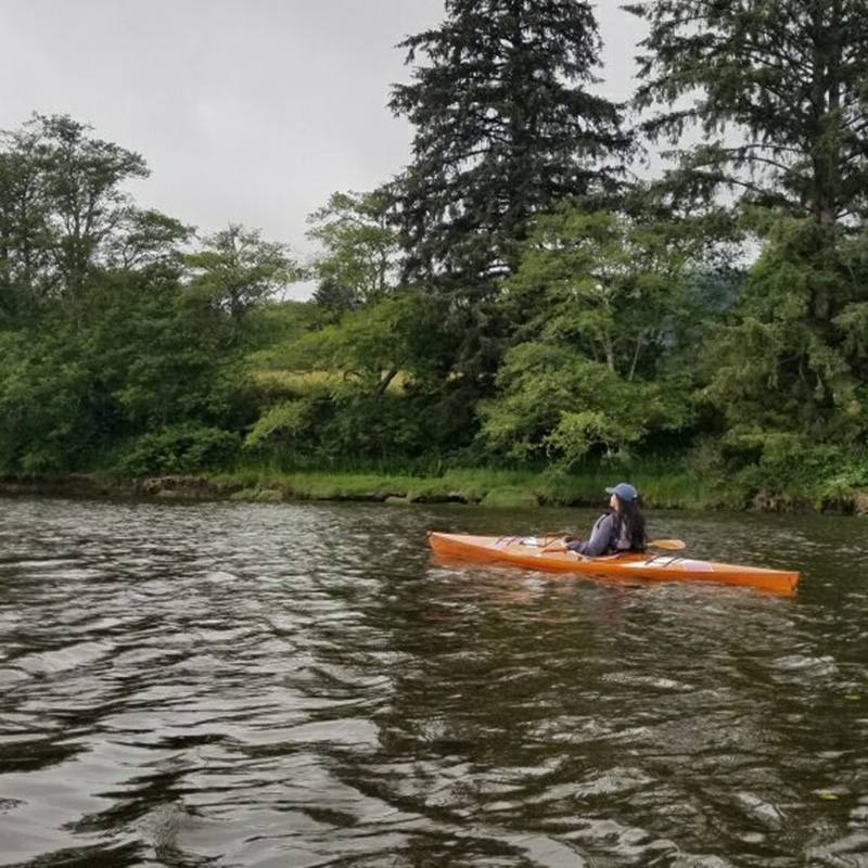 Salmon River Wooden Kayak Company - Kayaker 6