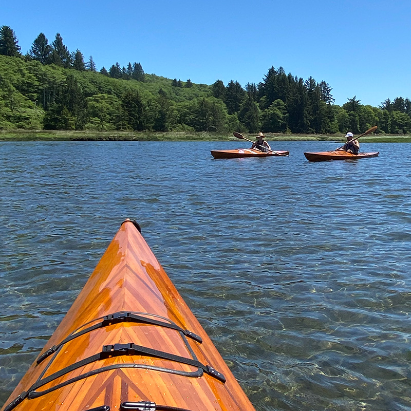 Salmon River Wooden Kayak Company - Kayaker 8