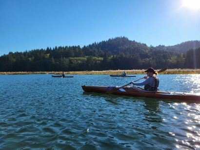 Salmon River Wooden Kayak Company - Kayaker 10