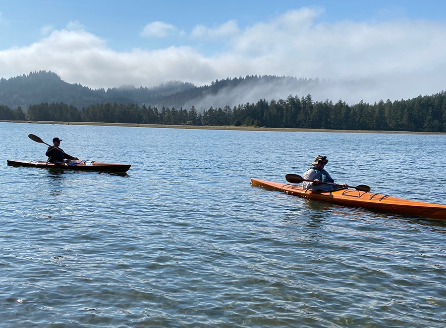 Salmon River Wooden Kayak Company - Kayaker 11